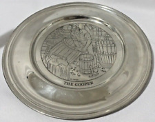 Vintage PEWTER PLATE-THE AMERICAN CRAFTSMAN COLLECTION-