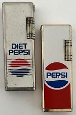 Vintage Pepsi Diet Pepsi Slim Pocket Cigarette Lighters Korea Advertising picture