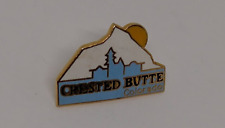 Crested Butte Colorado Souvenir Lapel Pin picture