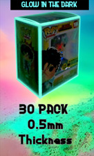 *PACK OF 30* GITD Plastic Protector Cases for Funko Pop 4