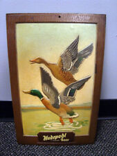 Circa 1940s Hudepohl Composite Sign w/2 Ducks, Cincinnati, Ohio picture