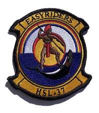 HSL-37 Easy Riders Squadron Patch – Sew On/ plastic backing, 4