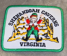 Vintage Shenandoah Caverns Virginia Souvenir Embroidered Patch picture