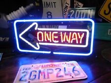 One Way Arrow Left Neon Light Sign 20