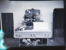 Lot (x3) post Mortem Funeral Mortuary casket flowers Pratt kansas photo negative picture