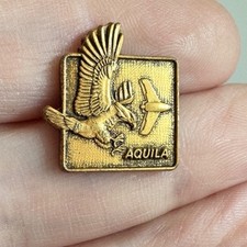 Lockheed Aquila Tie Tack Lapel Pin MCM-105 TADAR Unmanned Aerial Vehicle Eagle picture