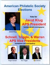 Postcard - American Philatelic Society Elections picture