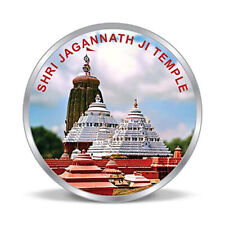 BIS Hallmarked Shri Jagannath Ji Temple Silver Coin 999 Pure 20 gm picture
