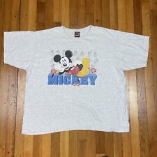 Mickey Unlimited T Shirt Womens 2XL Jerry Leigh Disney Made in USA VTG 90s Gray picture