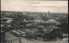 Overview of Davenport,WA Lincoln County Washington The Bookstore Postcard picture