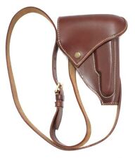 Japanese Nambu Type 94 Leather Holster with Shoulder Strap picture