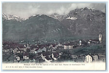 c1905 Altdorf Chief Town Of Canton Uri Statue Of William Tell Schweiz Postcard picture