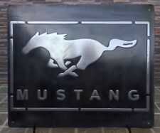 vintage Mustang sports car Metal Sign picture