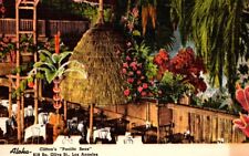 Los Angeles CA-Clifton's Pacific Seas Restaurant Advertising Vintage Postcard picture