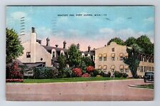 Port Huron MI-Michigan, Gratiot Inn, Advertisement, Vintage c1937 Postcard picture