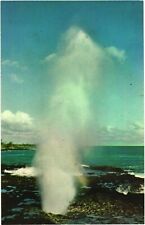 Scenic View of Spouting Horn, Kauai's Famed Sea-water Geyser, Hawaii Postcard picture