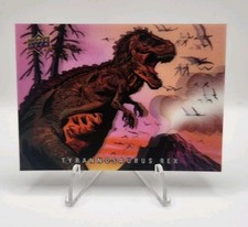 2015 Upper Deck Dinosaurs 3-D Lenticular Predators Tyrannosaurus Rex #32 picture