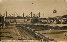 c1912 RPPC Weed Lumber Co. CA Lumber going to Dry Kilns, No.16 posted picture