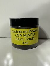 Gilsonite Asphaltum Powder Paint Grade JAPANNING Hand Plane Restor 4oz 200 Mesh picture