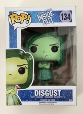 2015 Vaulted Funko Pop Disney Pixar Inside Out Disgust #134 Vinyl Figure (Fear) picture