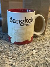 Starbucks Bangkok Coffee Mug 2016 Red 16 Oz Collector Series Cup picture
