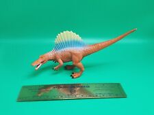 Spinosaurus Toy Dinosaur Animal Figure Collectible Jurassic Dino Orange Blue HTF picture