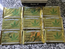 9 Packs RARE Inline Hemp Cards Series ll CANNABIS Factory Sealed 1996 Marijuana picture
