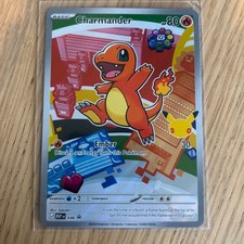 Pokémon TCG Card Charmander MEP 038 First Partner Illustration Promo - NM picture