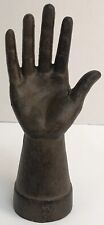 Vintage Cast Iron Hand Mannequin Ring Holder Paperweight picture