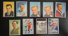 1953 Bowman TV & Radio NBC Stars #79 Jack Barry 9 card lot Sammy kaye picture