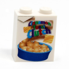 Cinnamon Toast Clutch Cereal - Custom Printed 1x2x2 Brick picture