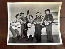 Roy Acuff Vintage Photograph Spade Cooley’s Barn Dance Boys Venice CA picture