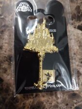 2012 WDW (Your Key to the Magic) Passholder Exclusive Gold Magic Kingdom Castle  picture
