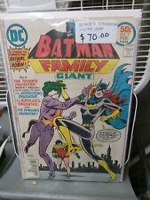 Batman Family GIANT #9  Batgirl & Robin / Joker Daughter / 1st Series 1977 picture