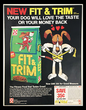 1983 Purina Fit & Trim Dog Food Circular Coupon Advertisement picture
