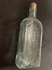 1860s HALL'S BALSAM FOR THE LUNGS A.L.SCOVILL CIN'TI & NY APPLIED LIP BOTTLE picture