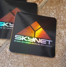 SKYNET AI Sticker Terminator Movie 🎬 *5* YEAR WARRANTY picture