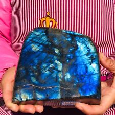 4.15LB Natural Gorgeous Labradorite QuartzCrystal Stone Specimen Healing 564 picture