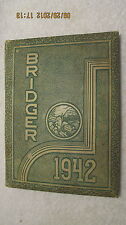 1942 Yearbook Ambridge Senior High School PA Bridger Great Photos & Signatures picture