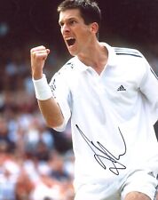 Tim Henman Signed 12x8 Photo Tennis AFTAL#217 OnlineCOA picture