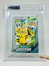 Pokemon Jumbo Carddass BGS 8.5 Pikachu #22 Adventure Digest 1996 Japanese picture