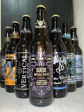 🍺 LOT of 7 Stone Brew Craft EMPTY BEER GLASS BTL’s 1pt. 6oz. GREAT CONDITION picture