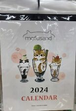 mofusand Wall Calendar S Size 2024 Diary 714240 New Japan picture