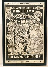 Marvel Team-Up #4 by Gil Kane 11x17 FRAMED Original Art Poster Marvel Comics picture
