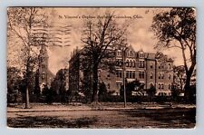 Columbus OH-Ohio, St Vincent's Orphan Asylum, Antique Vintage c1912 Postcard picture