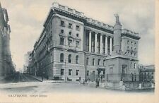 BALTIMORE MD - Court House Tuck Postcard - udb (pre 1908) picture
