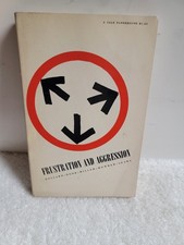 RARE FIND Frustration and Aggression Publisher Yale University Press Publication picture