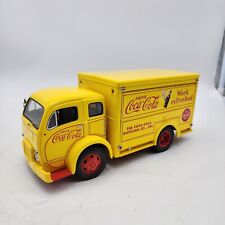 Danbury Mint 1:24 1955 Yellow Cabover  Coke Delivery Truck Displayed  Shipped picture