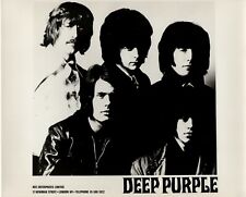 Deep Purple Photo Mark I Original HEC Enterprises Limited Promo 1968 picture