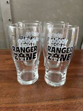 Set Of 4 New Belgium Voodoo Ranger Pint Glasses Ranger Zone - Brand New picture